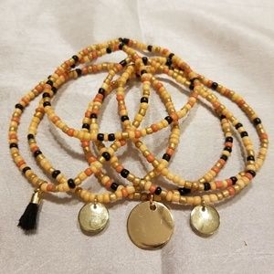 Handmade stretch bracelets